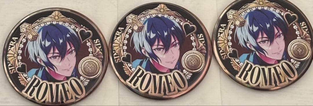 東京ディバンカー ロミオ 缶バッジ 3個