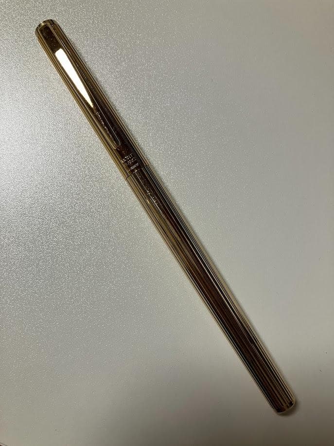 【開運】新品未使用　万年筆　モンブラン　ノブレス 1147　585　インク6本付