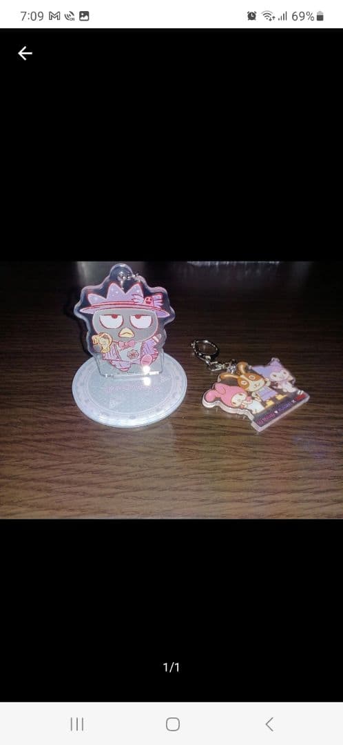 アクリルスタンドとキーホルダーセット