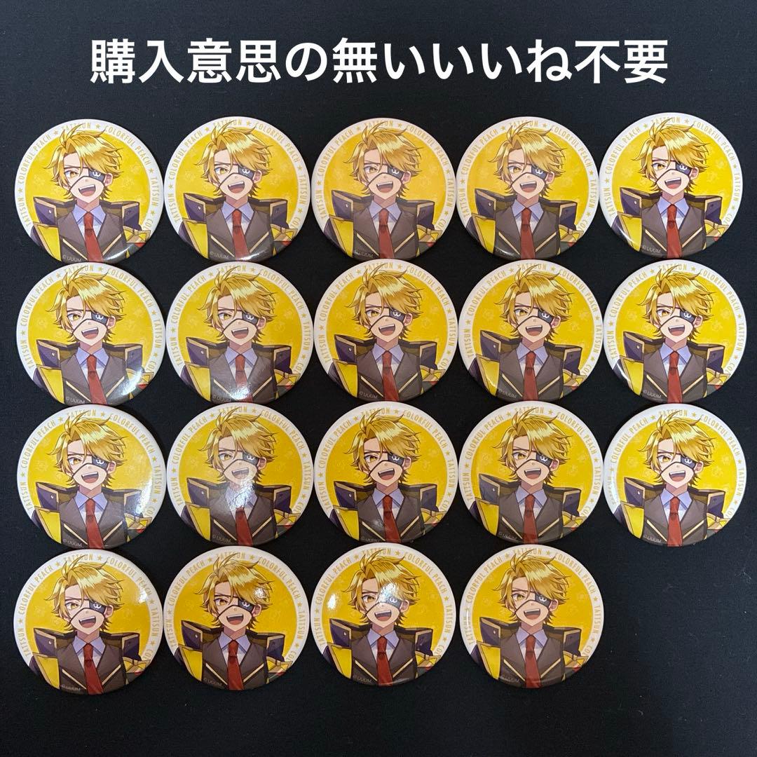 からぴち たっつん 魔法学園 缶バッジ