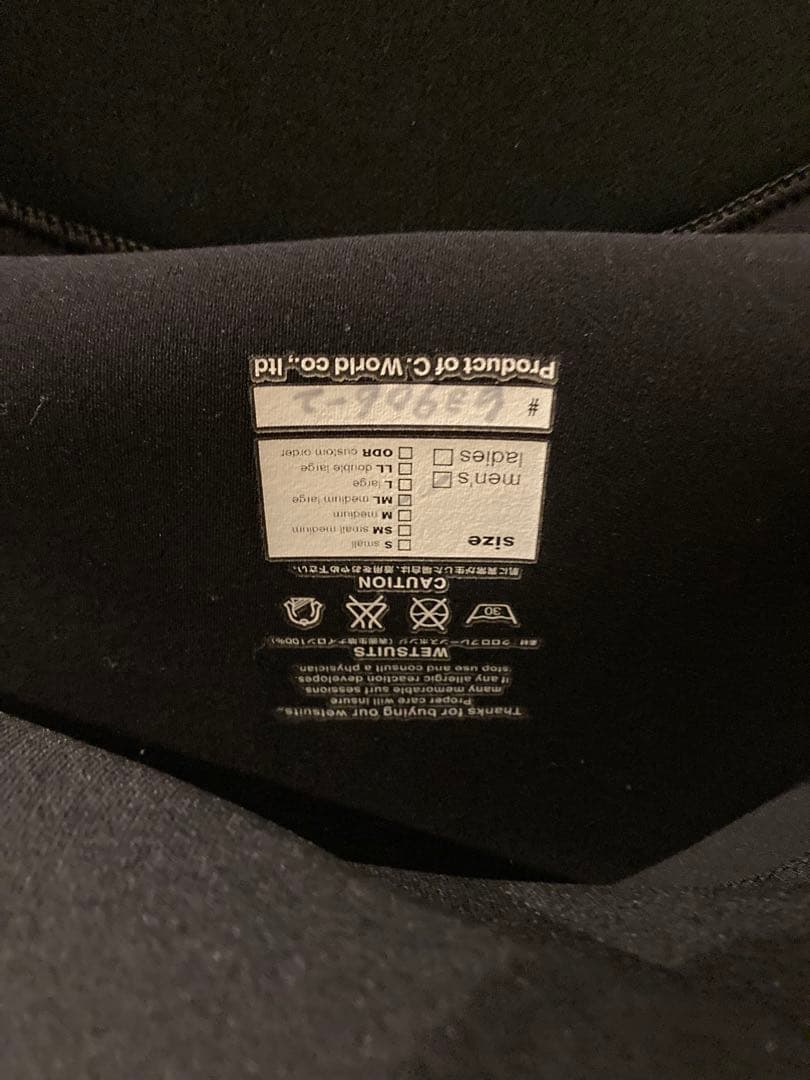 axxeアックスクラシック ウェットスーツ 4ミリ3ミリ フルスーツ MLサイズ