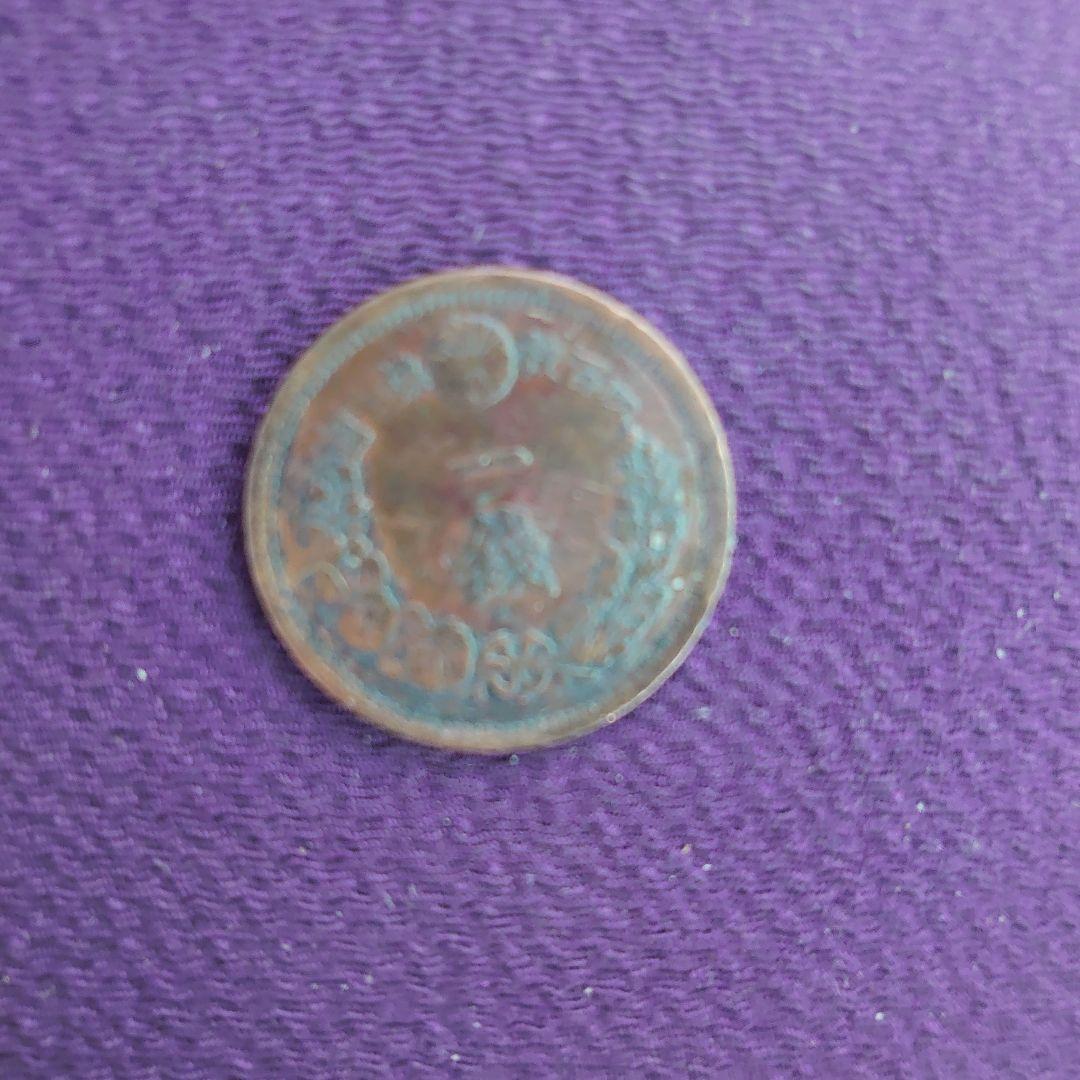 M１２年１銭銅貨