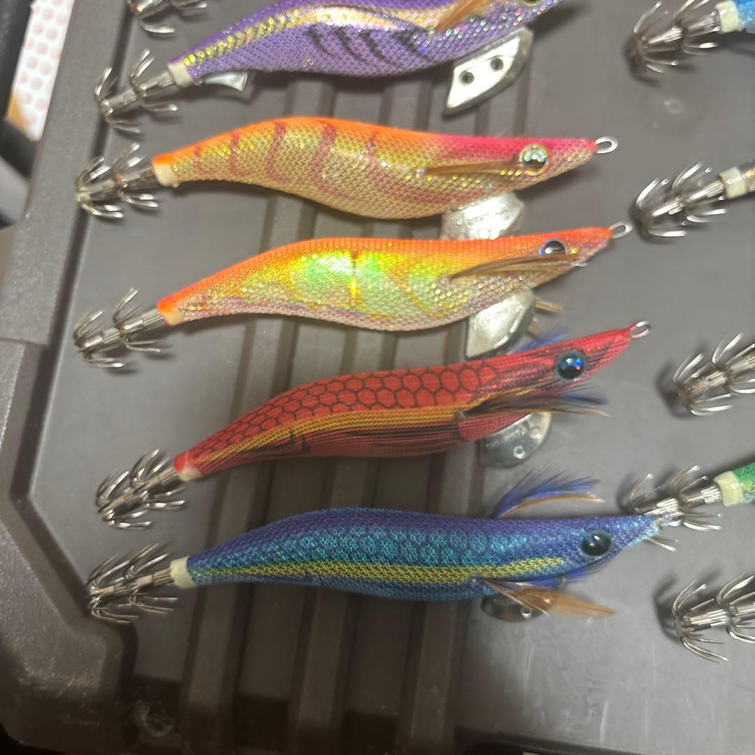 エギ王 フラッシュブースト等 3.5号 16個セット ケース付き