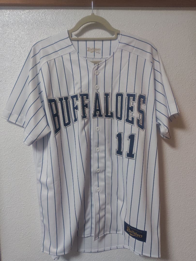 山崎福也　ユニフォーム　オリックス・バファローズ　Lサイズ