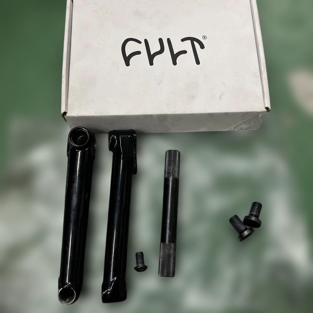 CULT 19mm CREW CRANKS 170mm BMX 3ピースクランク