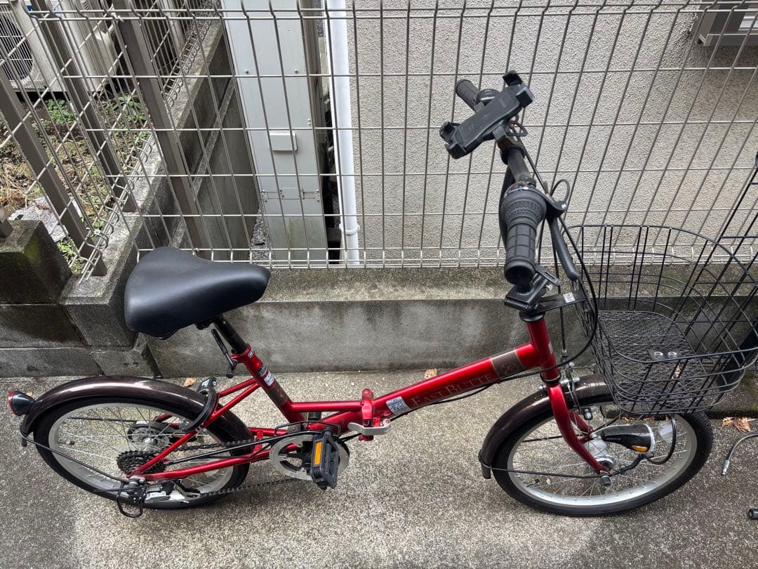 20インチ6段ギア 折りたたみ自転車 takeda イーストビュート
