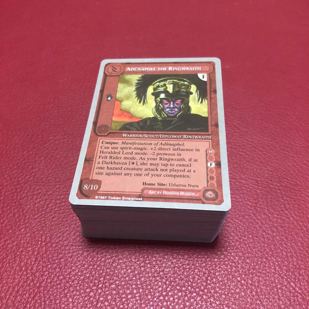 ミドルアース　カード　チャレンジデッキF ccg コンプ　指輪物語　トレカ