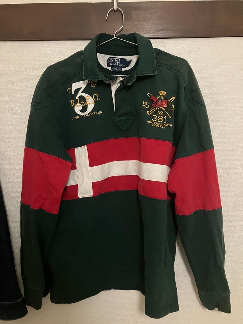 Polo by Ralph Lauren ラガーシャツ Lサイズ 2月10日〆切