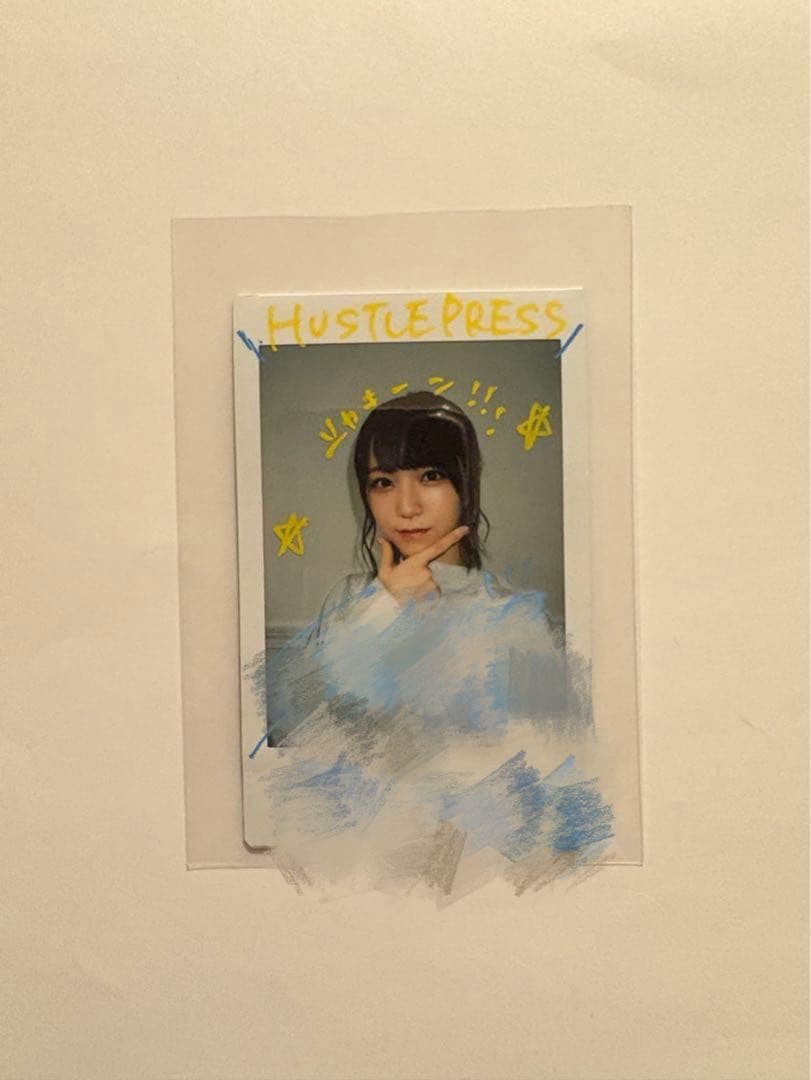 ＝LOVE 野口衣織　チェキ　直筆