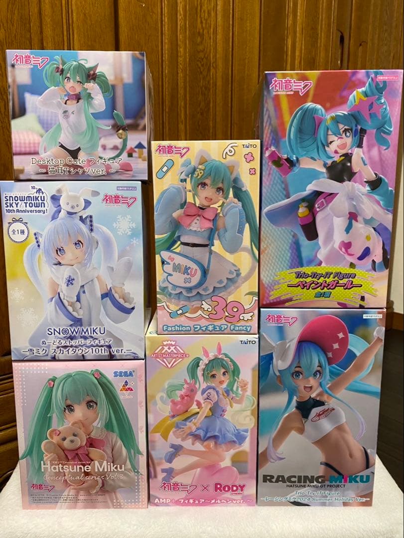 初音ミク　フィギュア7体まとめ売り