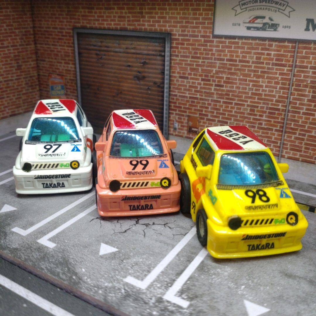 当時物　レア　チョロＱ　シティ　CRTタイプ2　関係者配布用タンポ印刷仕様