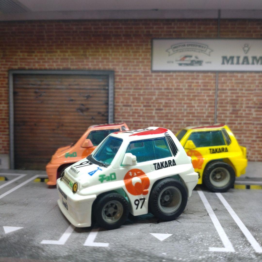 当時物　レア　チョロＱ　シティ　CRTタイプ2　関係者配布用タンポ印刷仕様