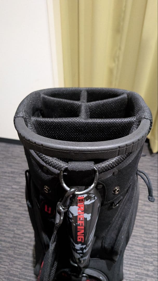 ブリーフィング キャディバッグBRIEFING CR-5 ブラック