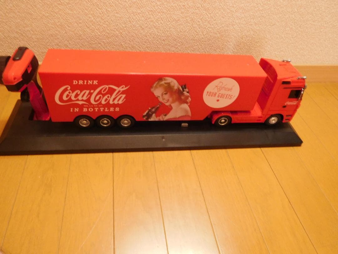 コカ・コーラ トレーラー ハンドル型ラジコン