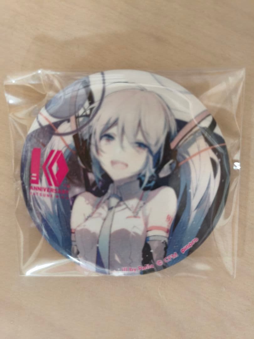 値下げ中 初音ミク パパパ・パーティ Rella 缶バッジ