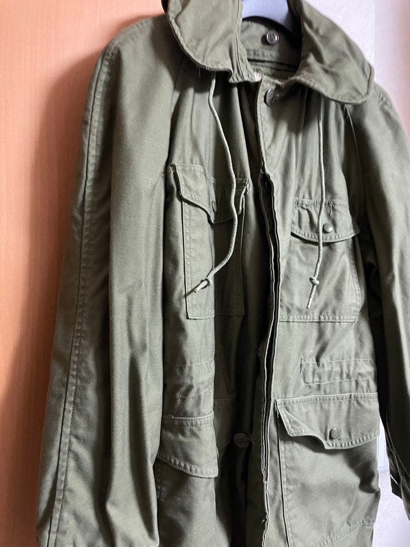 米軍フィールドジャケット　COAT MANS W/R SATEEN OG-107