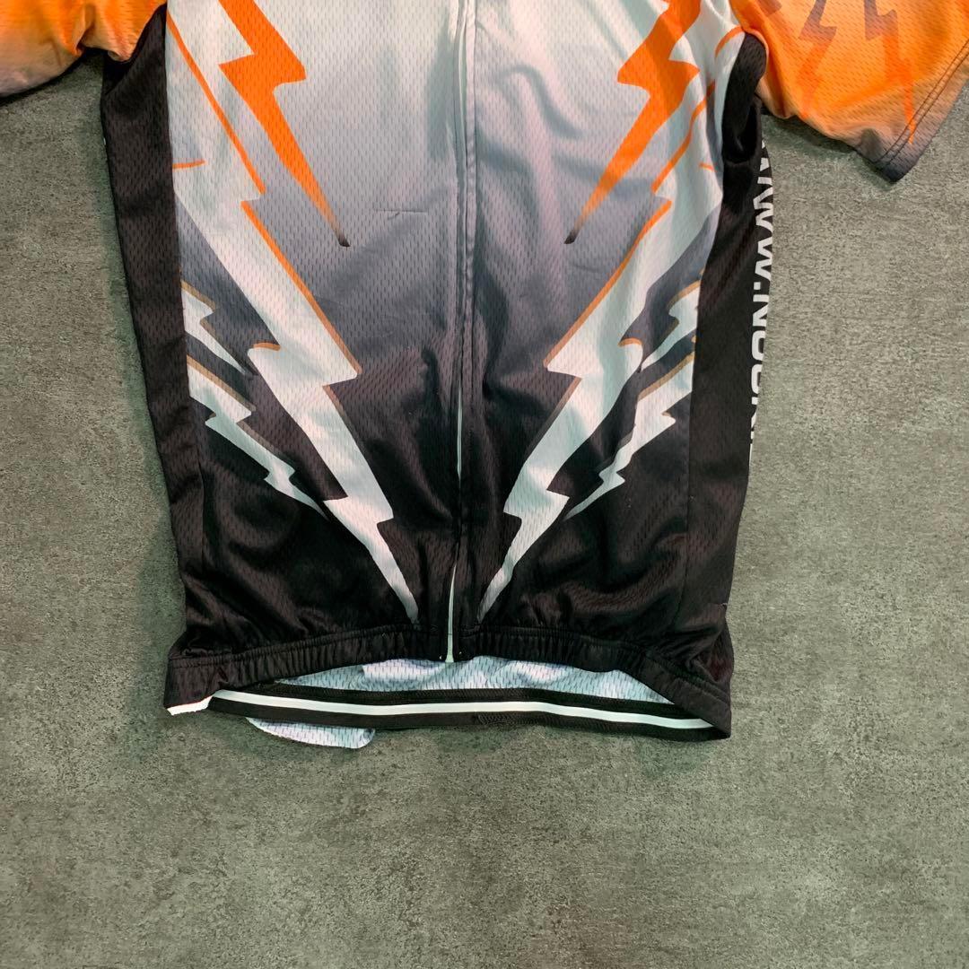 【NUCKILY】サイクルジャージ ゲームシャツ スポーツ古着usedTSM11