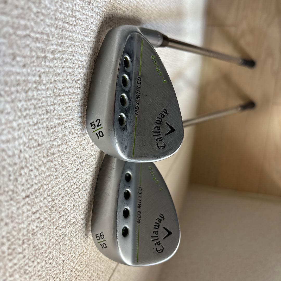 Callaway MD3 Milled ウェッジ2本セット（52度、56度 ）