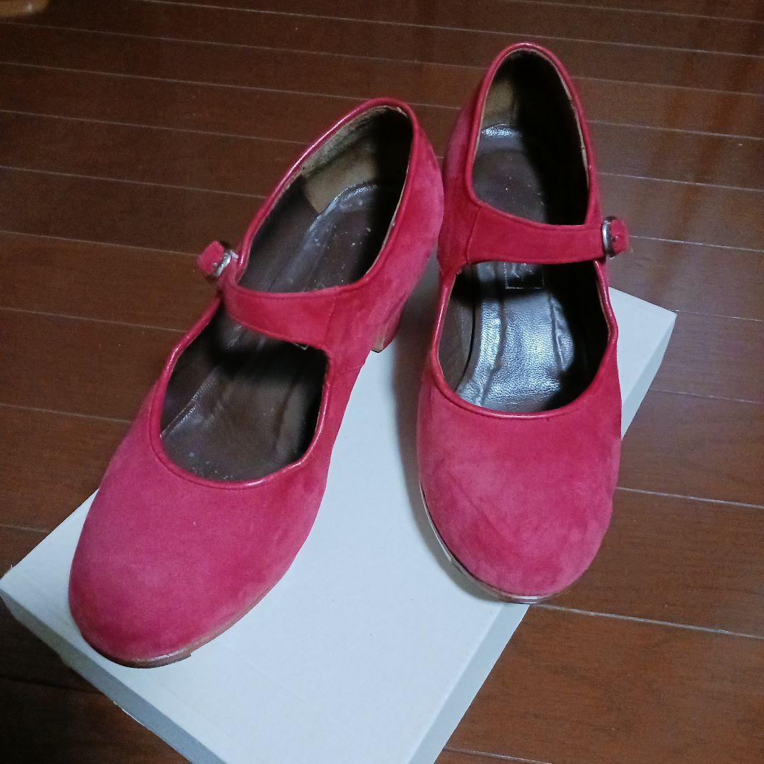 ガジャルド／赤フラメンコシューズ サイズ36