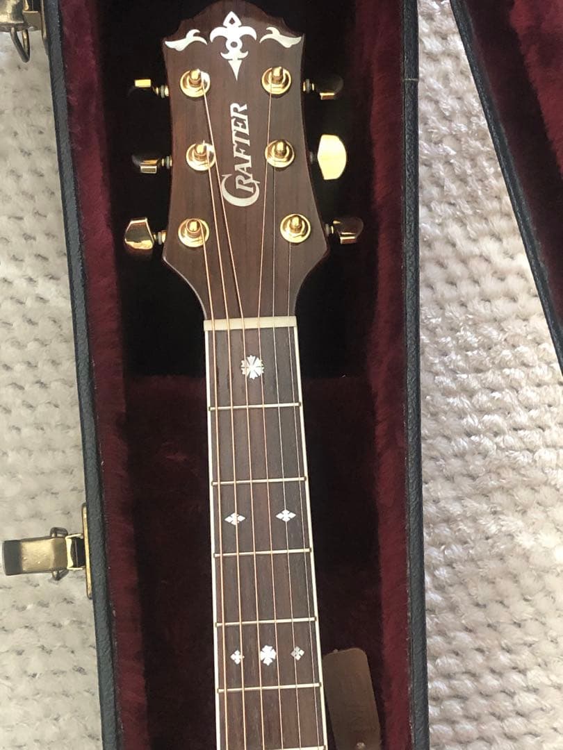 CRAFTER アコースティックエレアコ　ハードケース付き