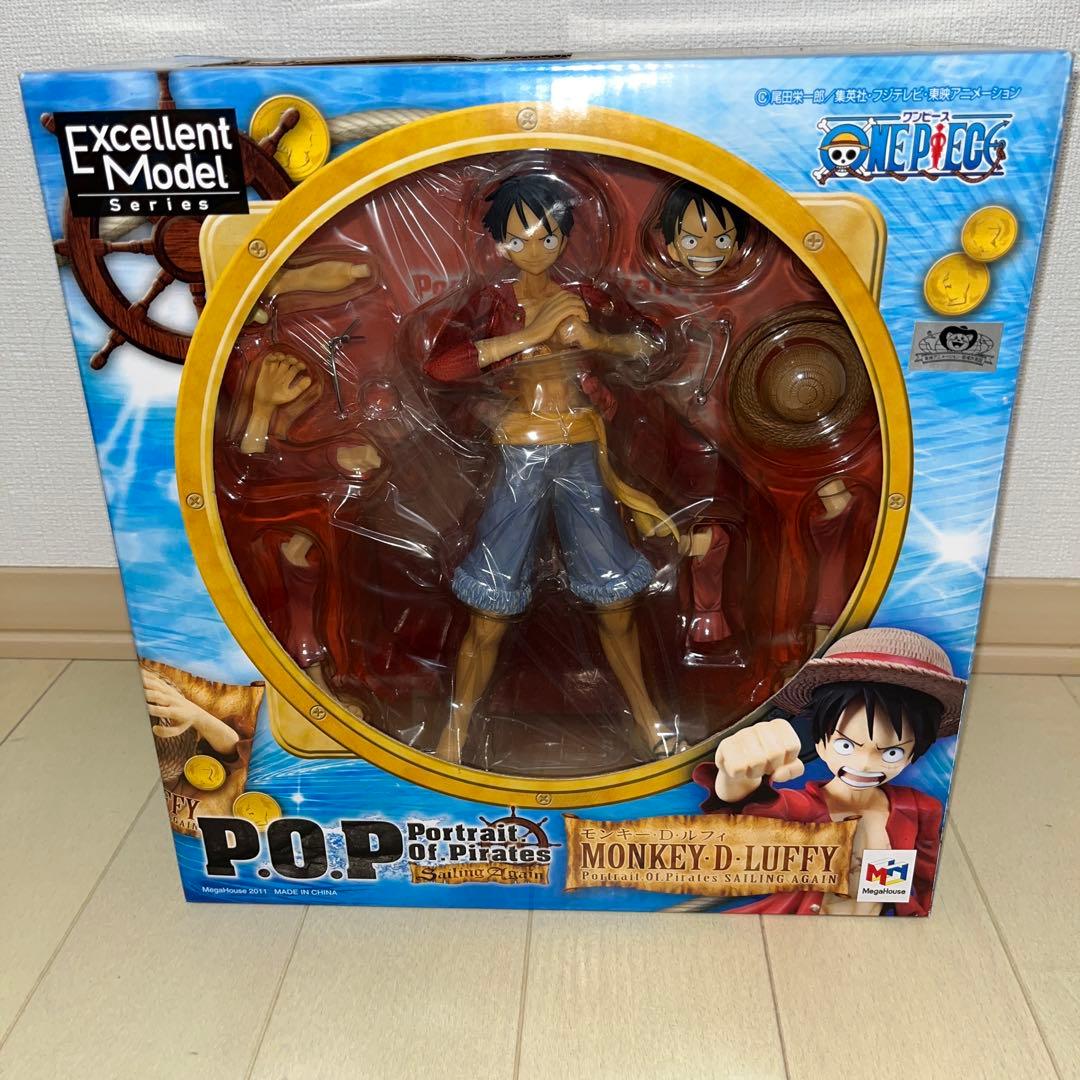 P.O.P ルフィ•サンジ•ゾロ ワンピースフィギュアセット 未開封 入手困難