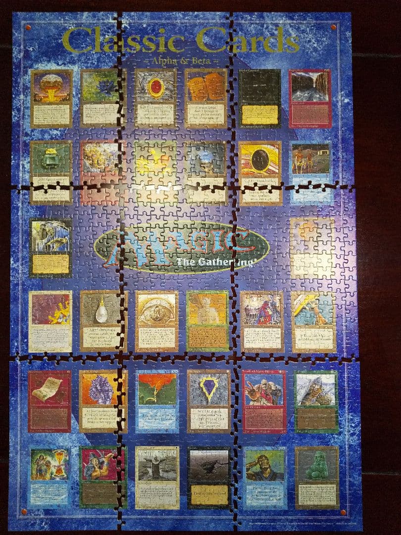 ジグソーパズル1000ピース　マジックザギャザリング生き残れなかったものたち