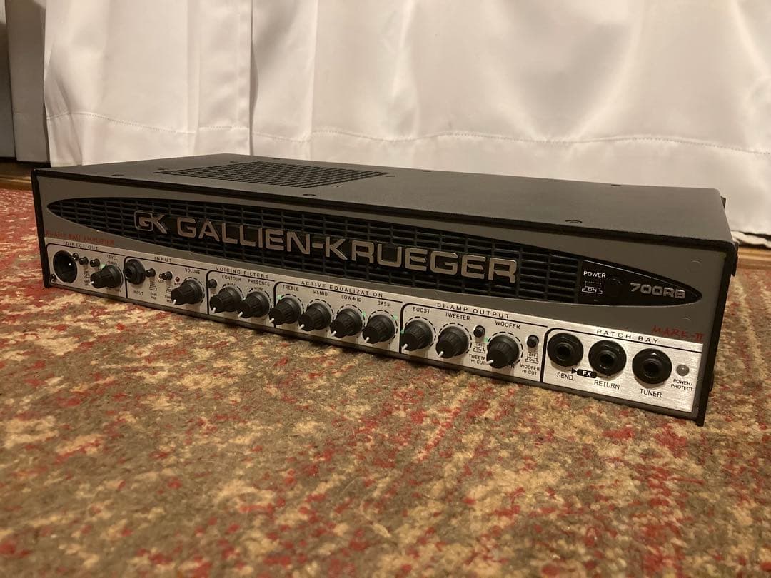 【ジャンク】Gallien-Krueger 700RB ベース用アンプ
