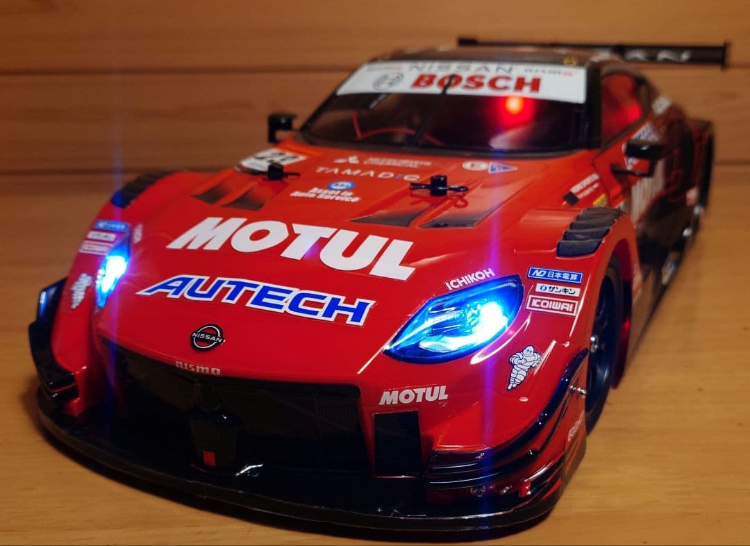 MOTUL AUTECH Z LEDライト付＆プロポバッテリー充電器完成品セット