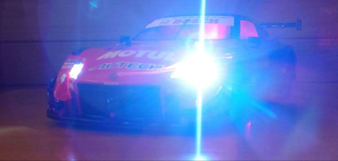 MOTUL AUTECH Z LEDライト付＆プロポバッテリー充電器完成品セット