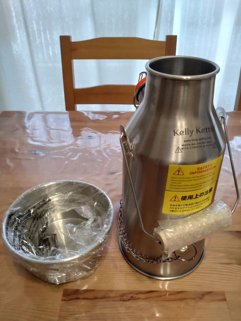 ケリーケトル　0.6L　ステンレス