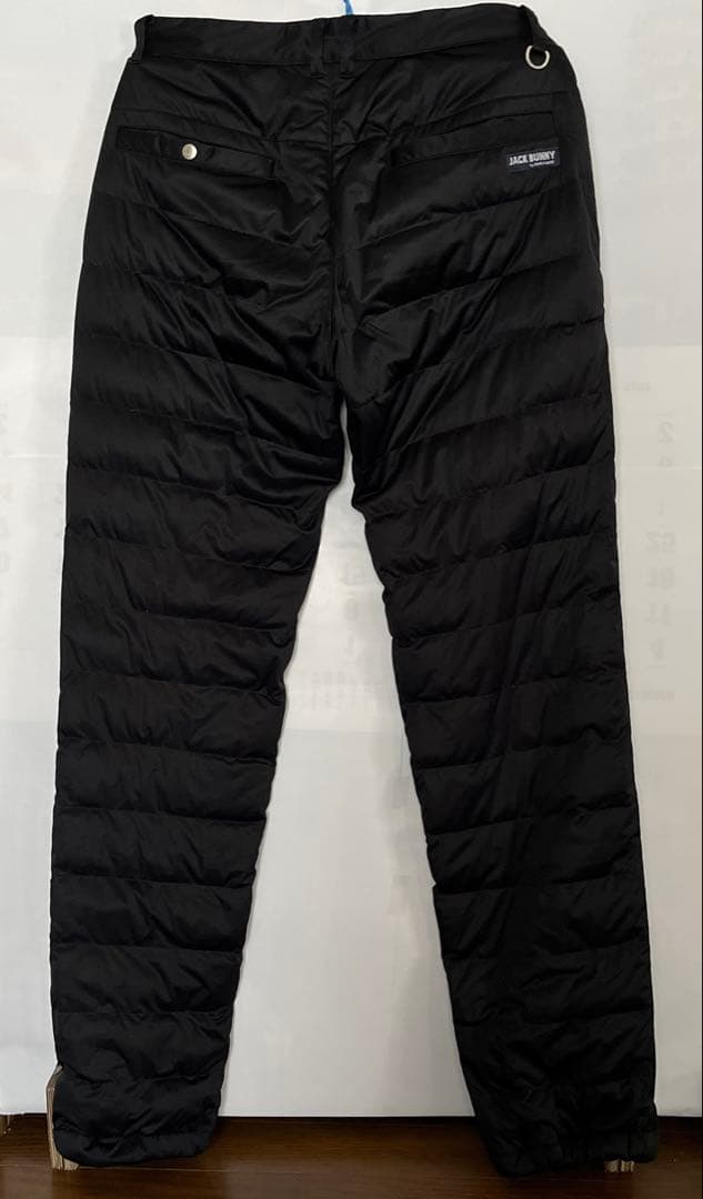 ジャックバニー　ゴルフ　ダウンパンツ　L ブラック
