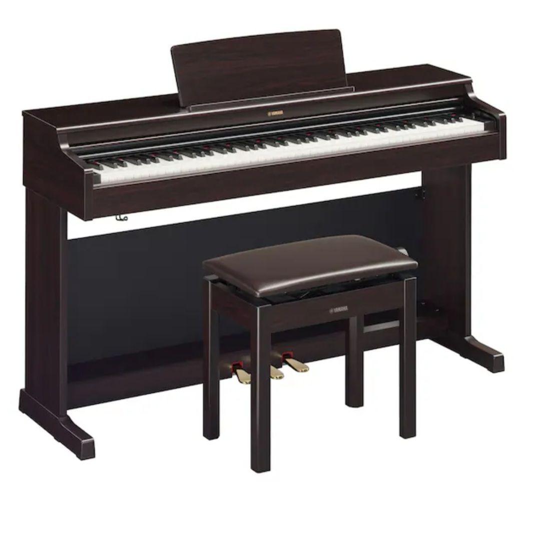 ダークウッド 88鍵電子ピアノ 椅子付き