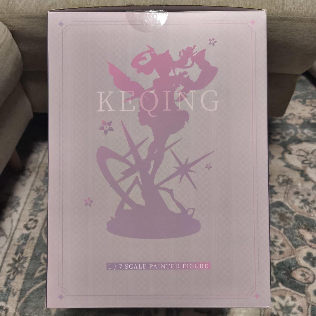 中古品 APEX 原神 刻晴 1/7スケールフィギュア 特典アクリルスタンド付き