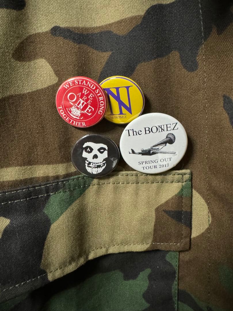 The BONEZ ミリタリージャケット