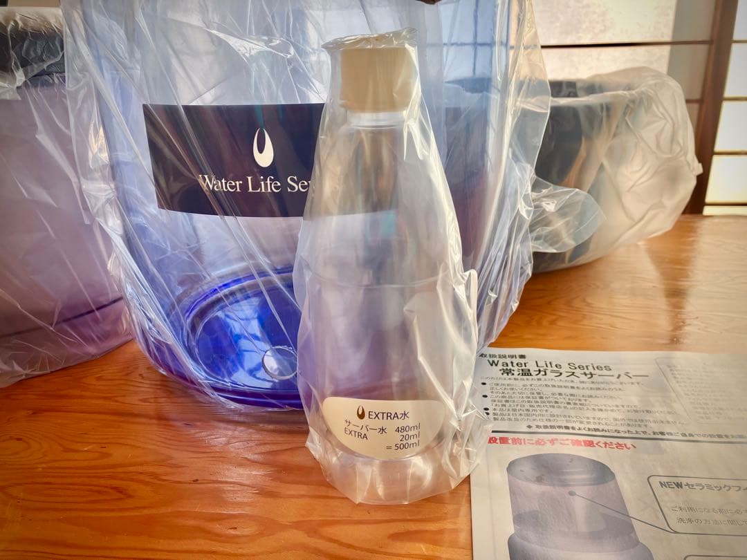 【希少】ポタポタクラブ　 クラブエコウォーターガラスサーバー新品