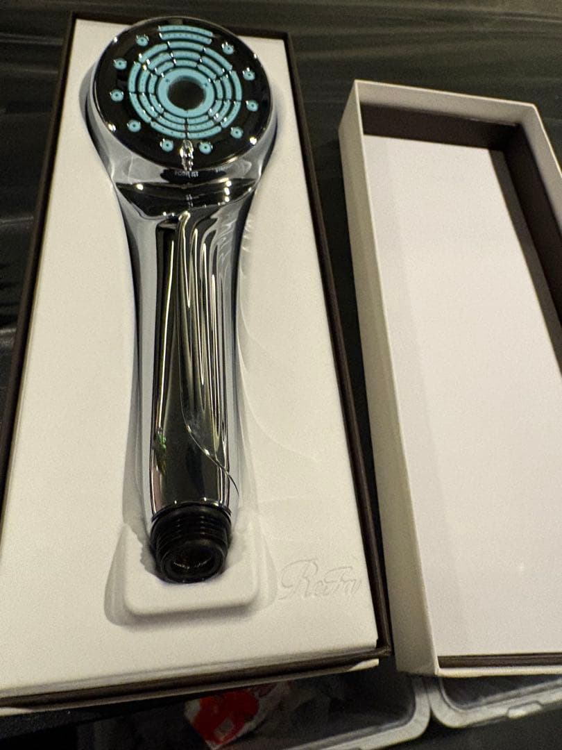 ReFa シャワーヘッド クリアブラック