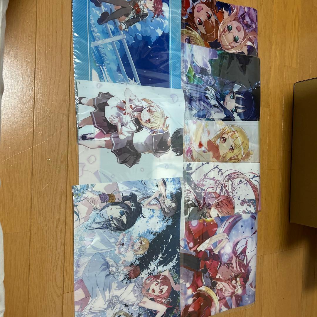 結城友奈は勇者である くじ引き堂 B賞クリアポスターコンプリートセット