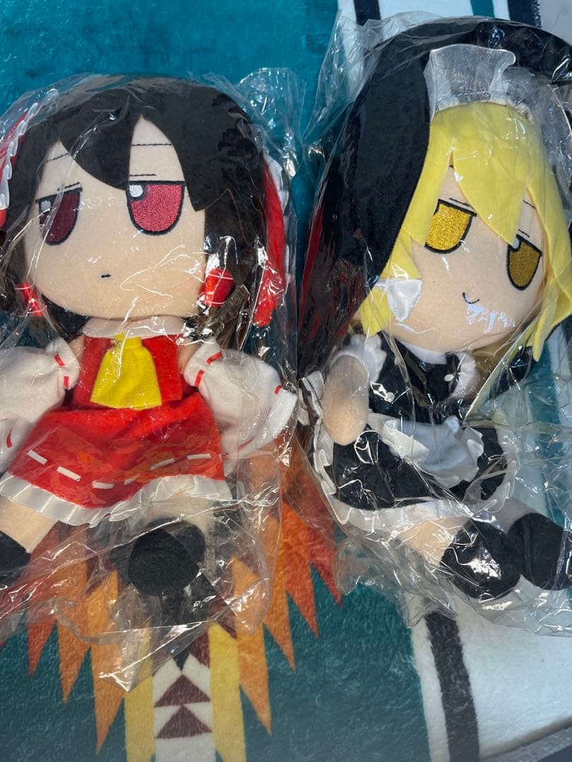 Gift 東方ぬいぐるみシリーズ01.02 ふもふもれいむ。　ふもふもまりさ。