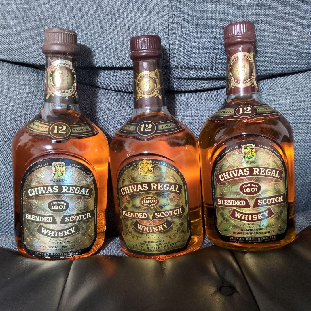 CHIVAS REAGAL シーバスリーガル　12年　3本セット　未開栓