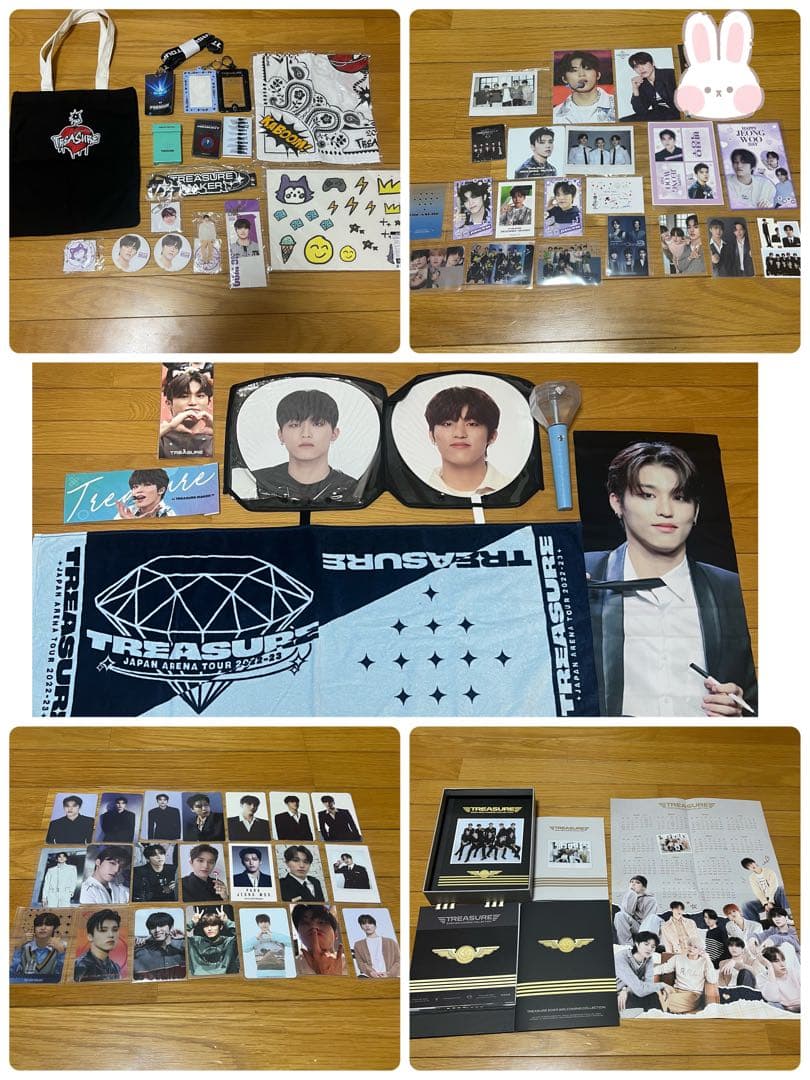 treasure ジョンウ　ペンライト　顔アクキー　楽　トレカ　シーグリ2024