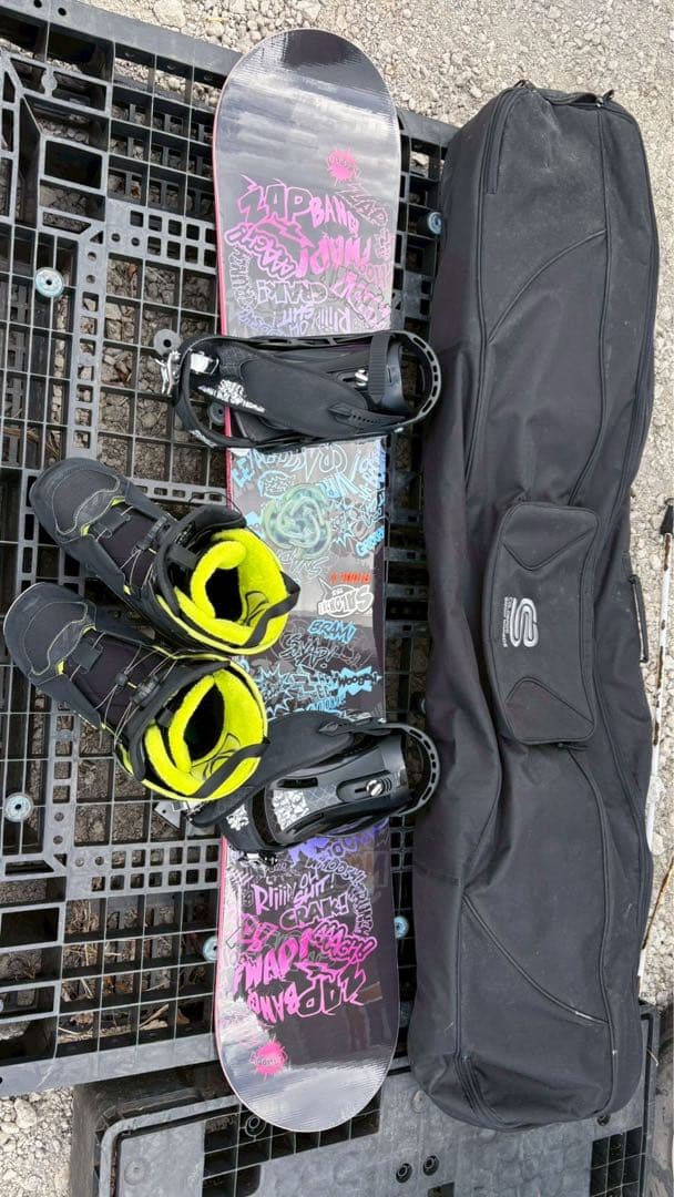 SALOMON スノーボード ビンディング ブーツ ケース 4点セット　メンズ