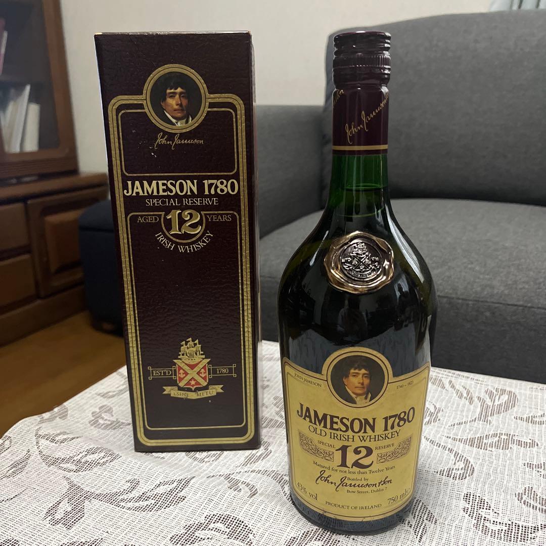 JAMESON 1780 Old Whiskey ジャムソン　12年