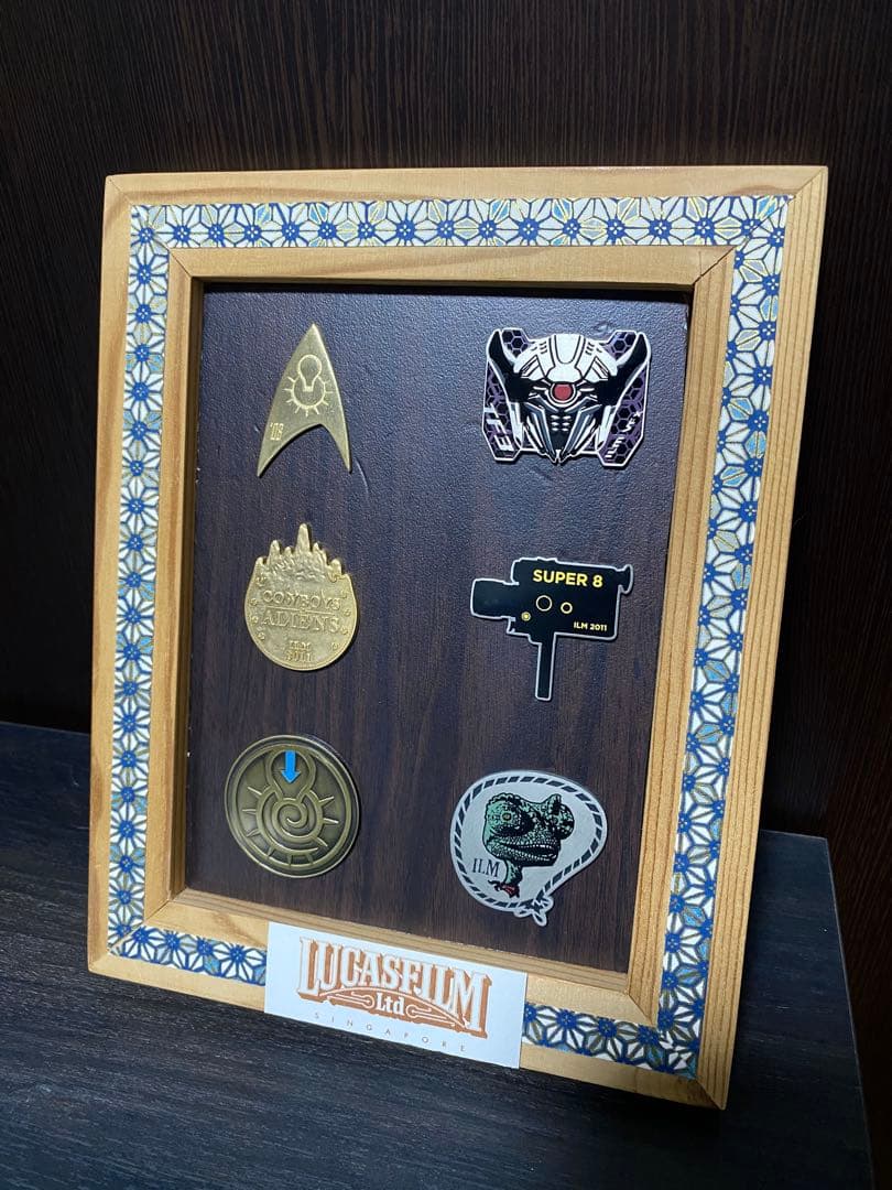 【非売品／超レア】ILM ルーカスフィルム クルーギフトピンバッジセット