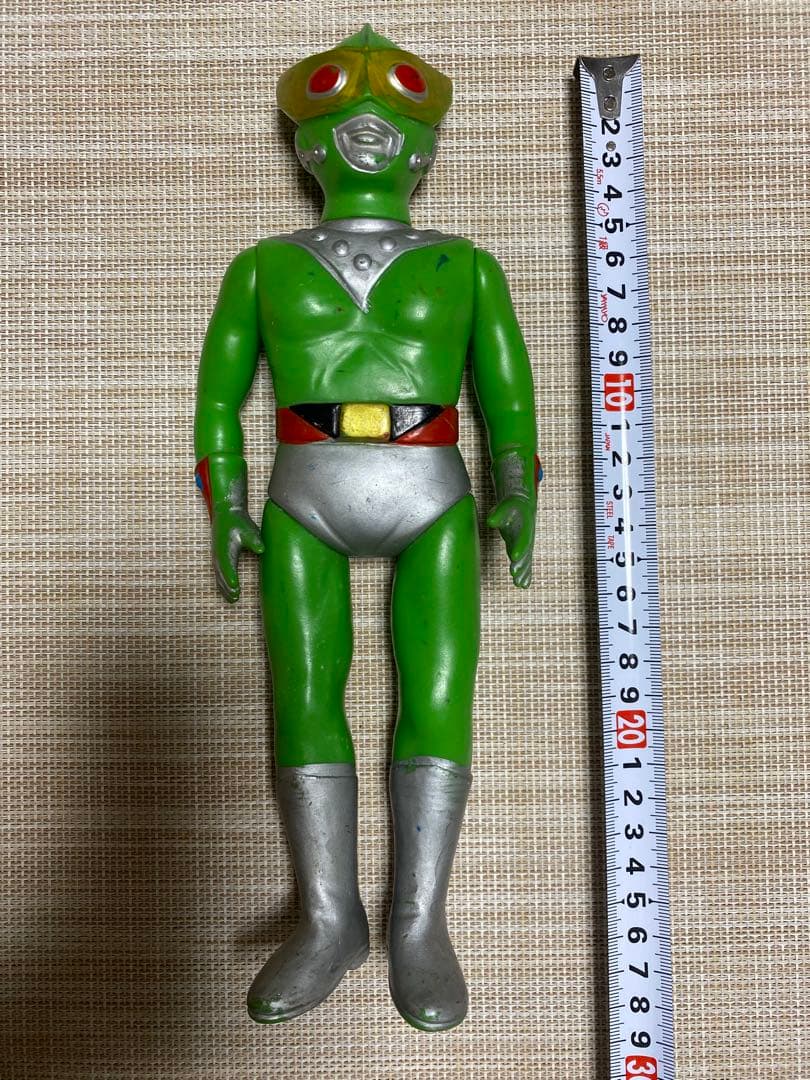 サンダーマスク　ソフビ　当時物