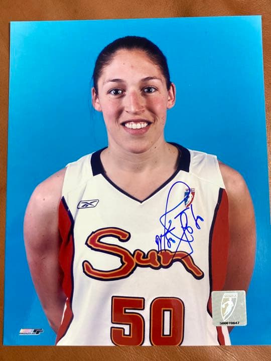 WNBA Rebecca Lobo HOF サイン入り写真