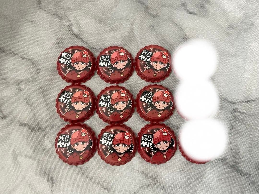 まじめにヤバシティ トントン 缶バッジ