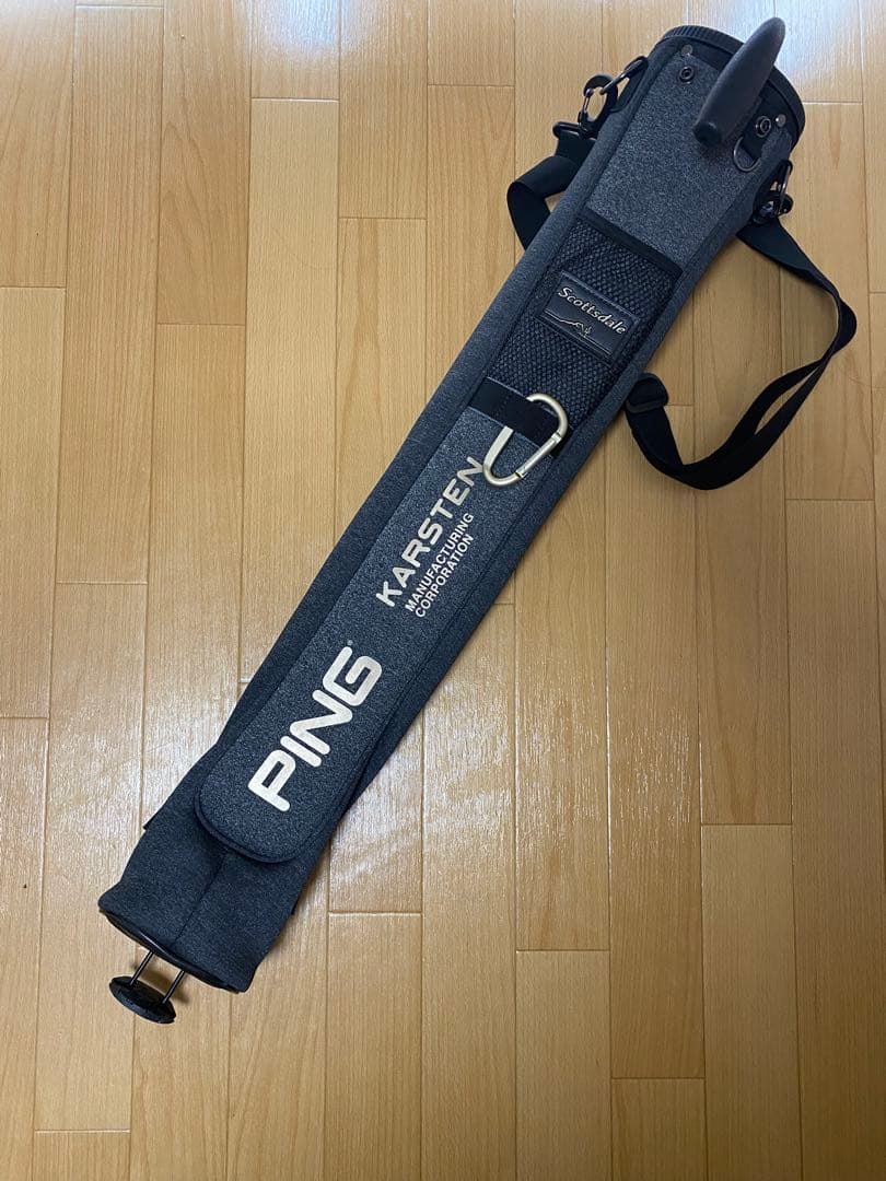 PING KARSTEN スタンドバッグ グレー