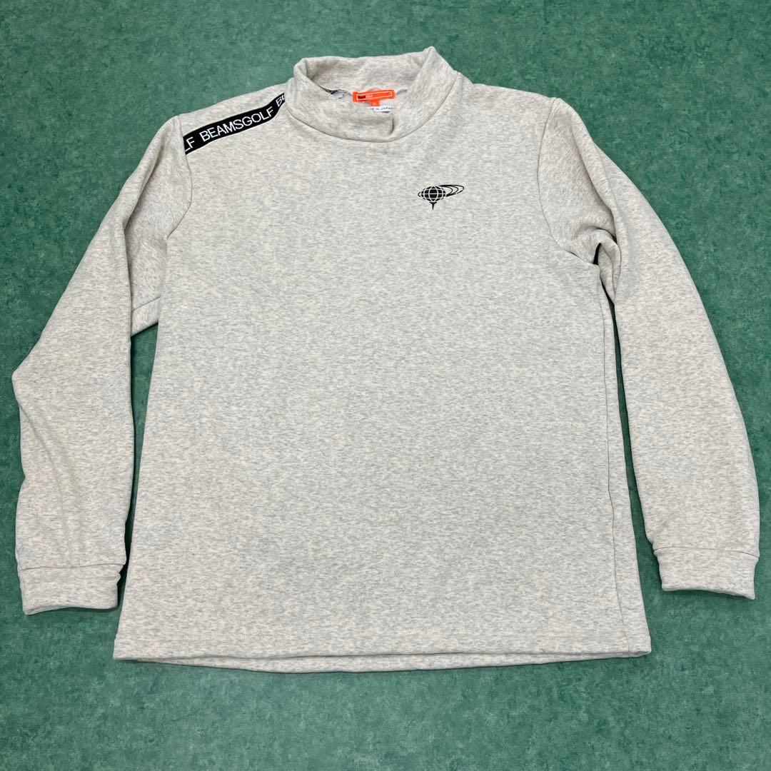 BEAMS GOLF 霜降り★裏起毛モックネックXL 新品