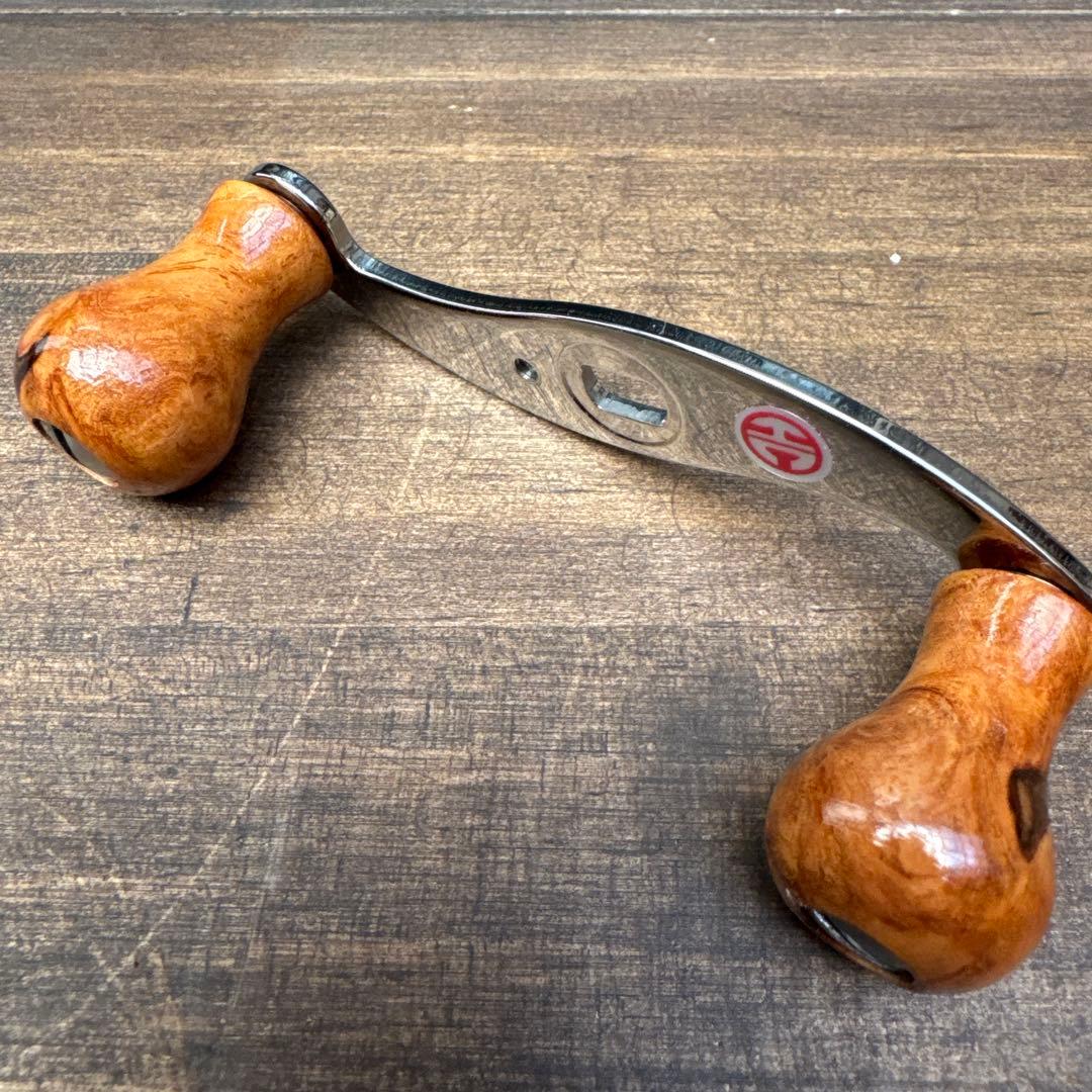 ハンドメイドウッドハンドルノブ ハネダクラフト アブ2500c No.b