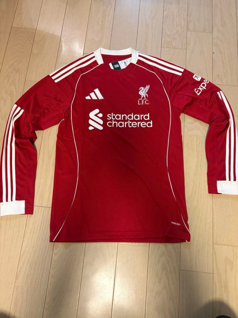25-26 リヴァプール  長袖ユニフォーム